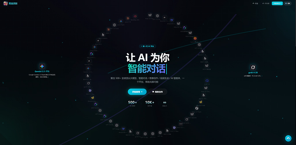 AI 商业化创意展示